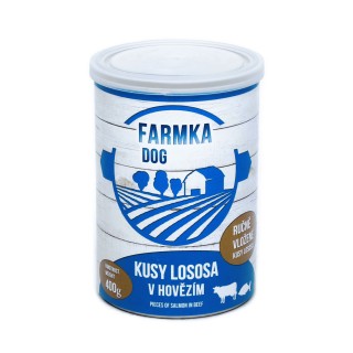FALCO Farmka DOG łosoś 400g