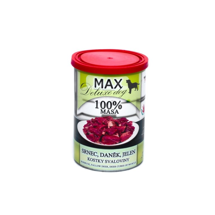 FALCO MAX - Deluxe 100%  kawałki mięśni Sarna daniel jeleń  400g