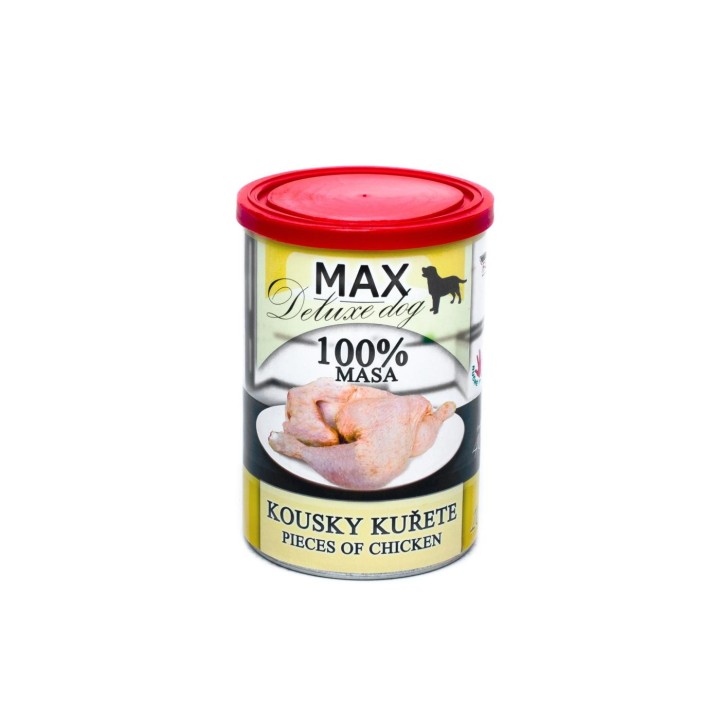 MAX - Deluxe 100% kawałki kurczaka 400g